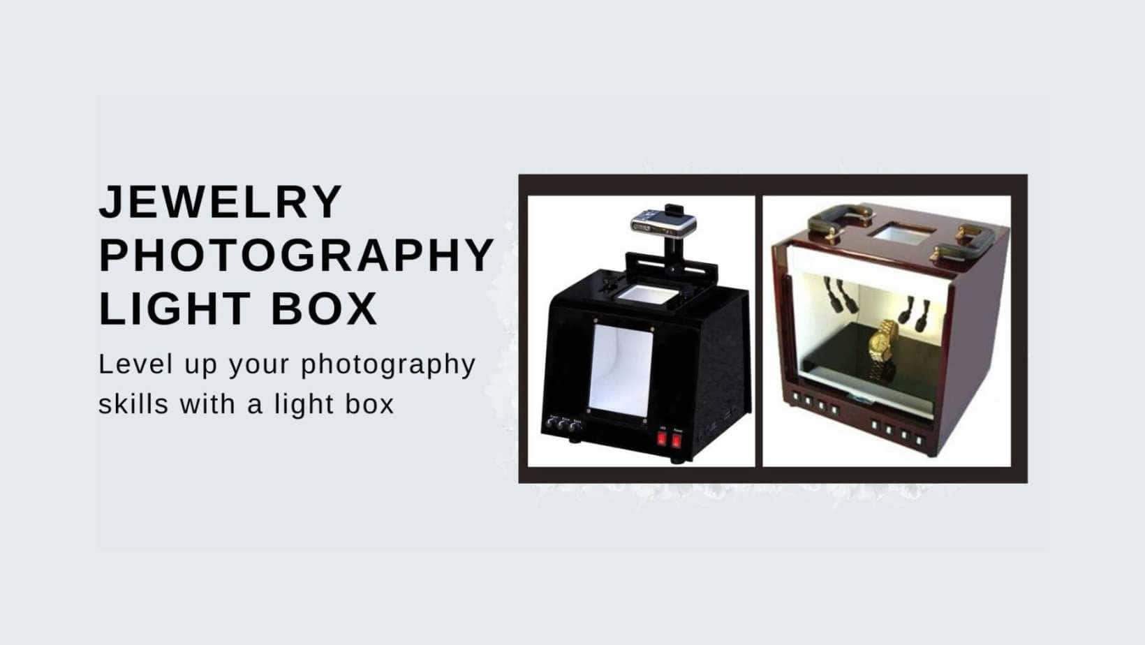 Jewelry Photography Light Box