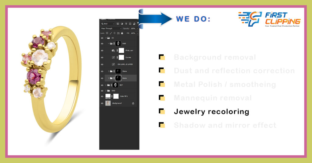 Best Jewelry Retouching Service Provider